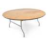 Atlas Commercial Products Titan Series™ 72" Round Wood Folding Table WFT5-72R